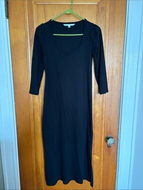 The Nines by HATCH Black Maternity Dress